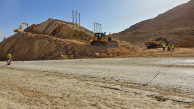 مشروع انجاز ازدواجية الطريق الوطني رقم 46 بين بوسعادة و الهامل